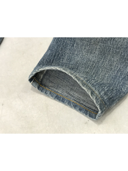 メンズラグ衣料 ダメージスリムデニム ライトブルー (29) 527509