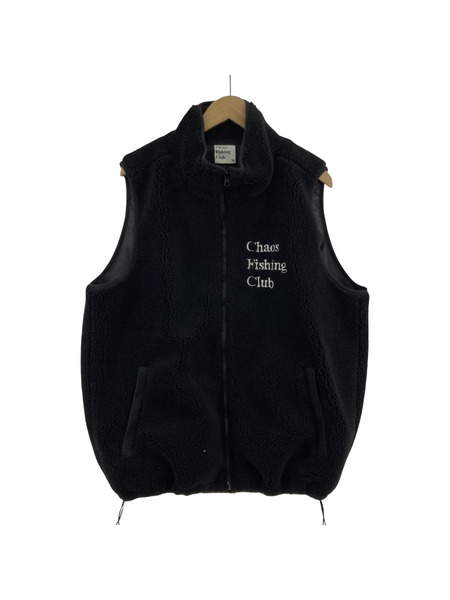 Chaos Fishing Club/LOGO BOA VEST BLK M