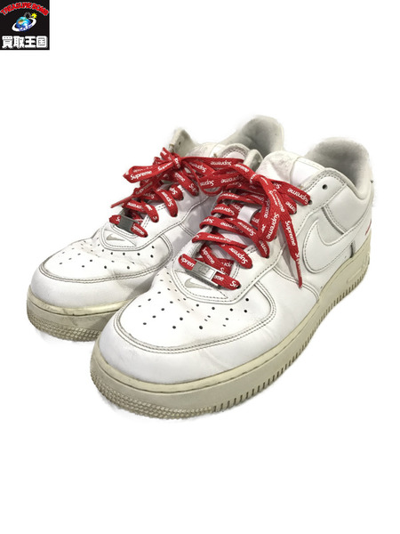 NIKE×Supreme/AIR FORCE 1 LOW/CU9225-100/白/27.5cm/ナイキ