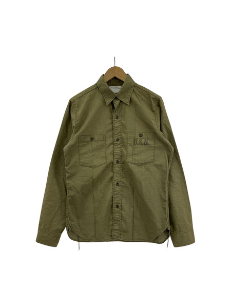 REAL McCOYS ユーティリティシャツ 15 NAVAL CLOTHING[値下]