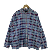 Brooks Brothers バンドカラーチェックシャツ size2XL