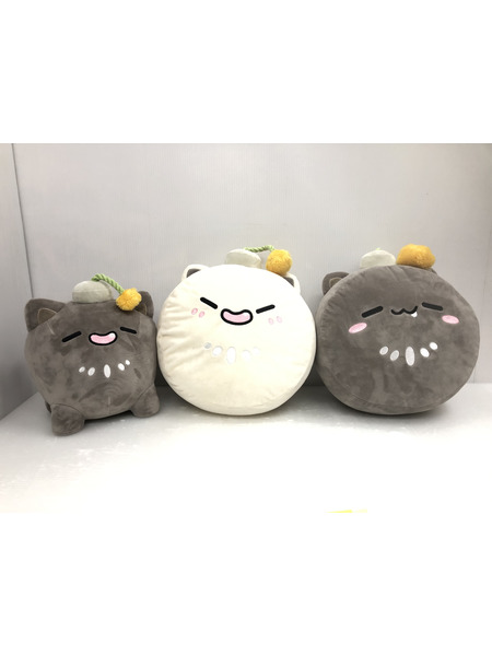 獅白ぼたん SSRB ぬいぐるみ 3個セット ※状態考慮