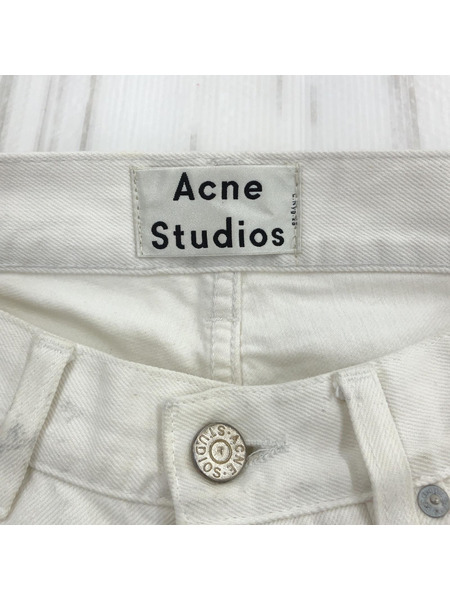 Acne Studios コットンパンツ W34 白