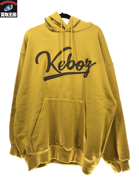 Keboz/ICON LOGO SWEAT HOODIE/M/イエロー/ケボズ[値下]