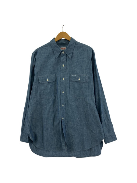 WEEKEND/Oversized Chambray Shirt(M)[値下]