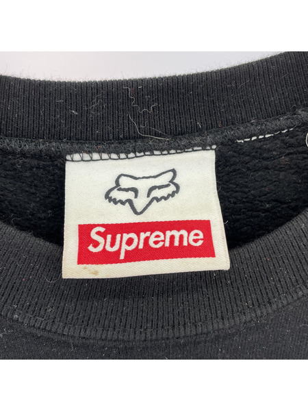 Supreme  Honda Fox Racing スウェット　ブラック　XL