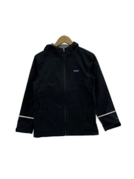 patagonia キッズ衣料 patagonia ボーイズトレントシェル3Lジャケット (L) BLK