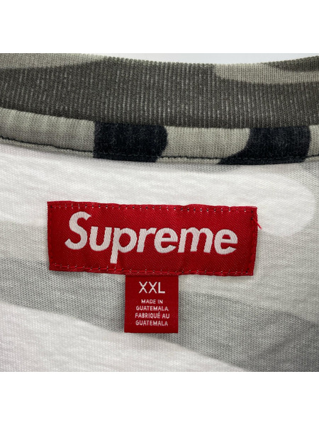 Supreme 25AW Washed S/S Top Snow Camo XXL