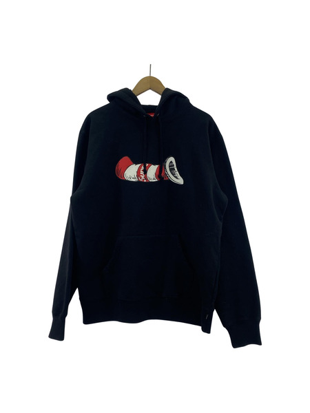 Supreme 18AW Cat in the Hat Hooded Sweatshirt L ブラック[値下]