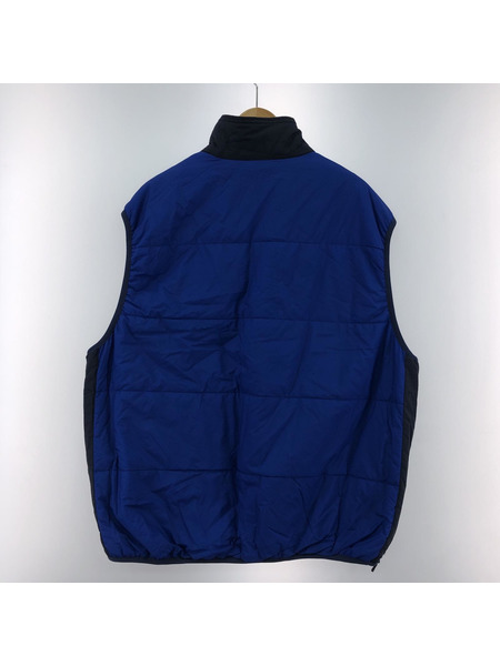 DAIWA PIER39 TECH REVERSIBLE PULLOVER PUFF VEST L ネイビー