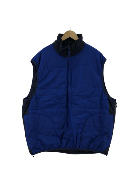 DAIWA PIER39 TECH REVERSIBLE PULLOVER PUFF VEST L ネイビー