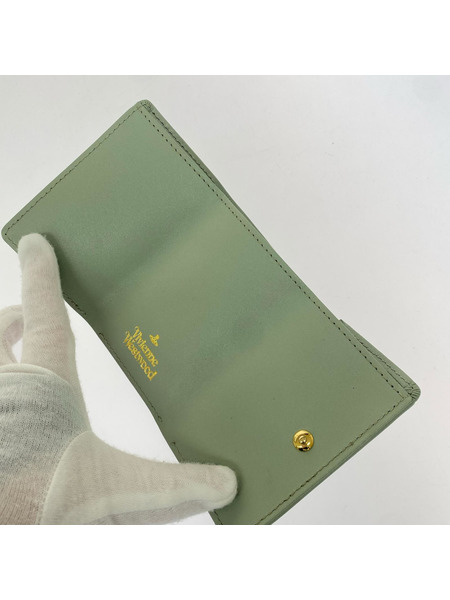Vivienne Westwood コンパクトウォレット セージ
