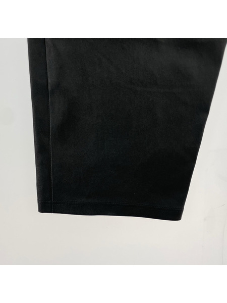 theory luxe パンツ ストレッチ シープスキン 羊皮 レザーパンツ ブラック