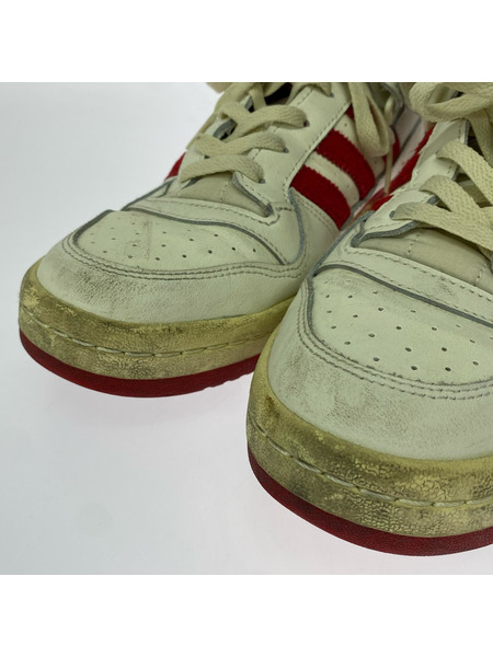 adidas スニーカー FORUM LOW 白赤