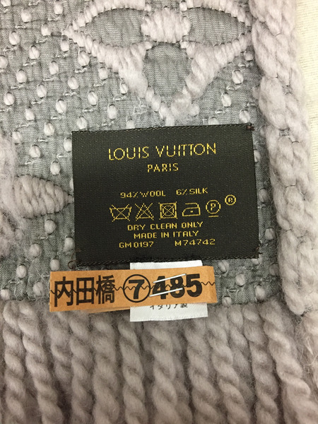 LOUIS VUITTON/エシャルプ・ロゴマニア/モノグラム/マフラー/M74742 