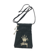 90s STUSSY CROWN MINI POACH