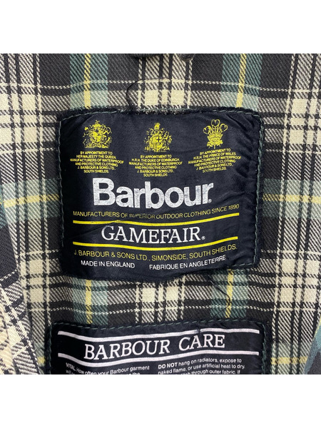 Barbour ジャケット 90s GAMEFAIR 旧3ワラント