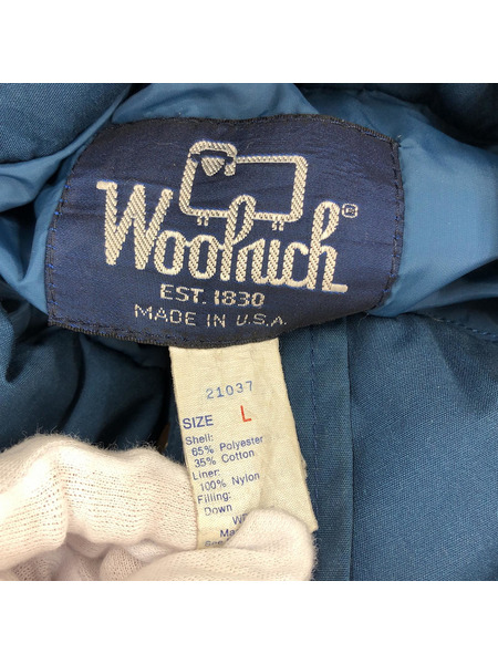 woolrich 80s ダウンジャケット ブルー L