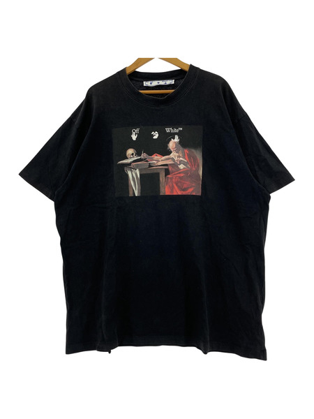 OFF-WHITE 21SS CARAVAGGIO S/S OVER TEE (M)