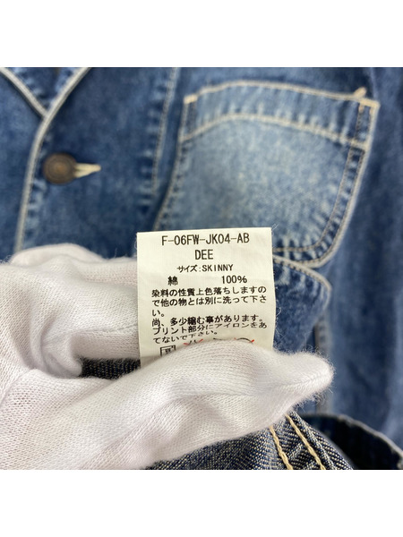 FAT デニムジャケット デニム カバーオール[値下]