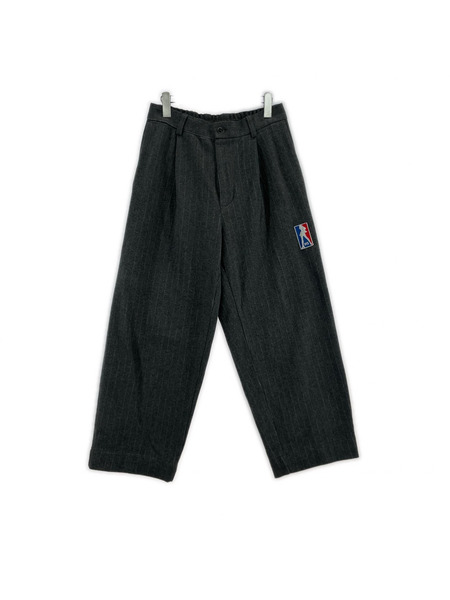 HYSTERIC GLAMOUR パンツ 1タックテーパードパンツ GRY (M)