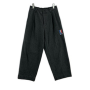 HYSTERIC GLAMOUR パンツ 1タックテーパードパンツ GRY (M)