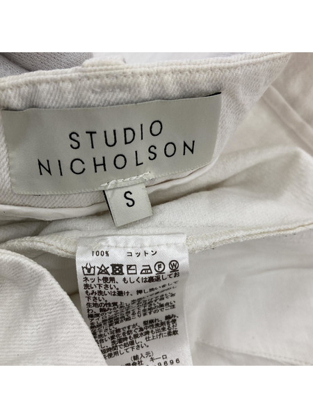 STUDIO NICHOLSON パンツ 白