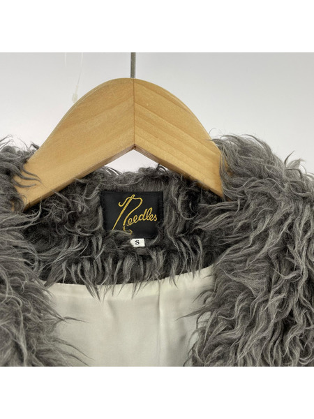 Needles ジレ・ベスト needles V Neck Vest-Acrylic Fur