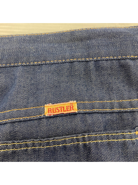 OLD RUSTLER 70s-80s バットダイデニムブーツカットパンツ