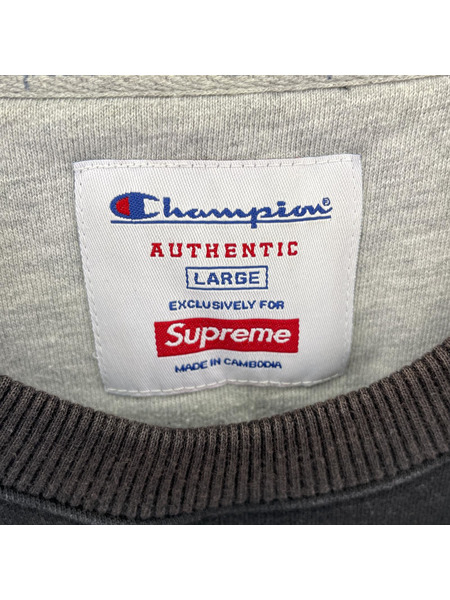 Supreme×Champion 19ss スウェット (L) 黒