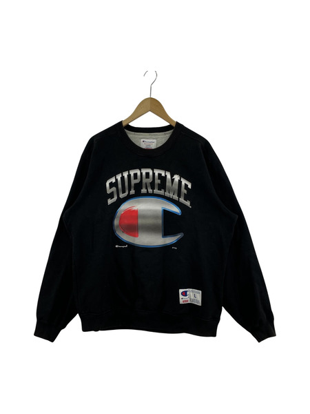 Supreme×Champion 19ss スウェット (L) 黒