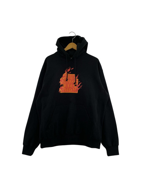 THE BLACK EYE PATCH BURNING OG LABEL HWC HOODIE（L）BLK