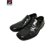 GUCCI スクエアトゥ ローファー (44 1/2) 黒