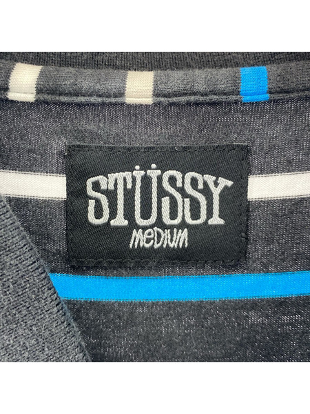 STUSSY 長袖シャツ ボーダー