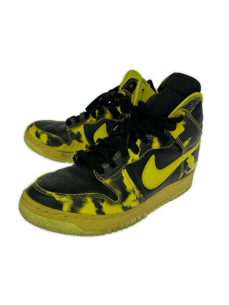 NIKE スニーカー DUNK HIGH 1985 黒黄(27.5)