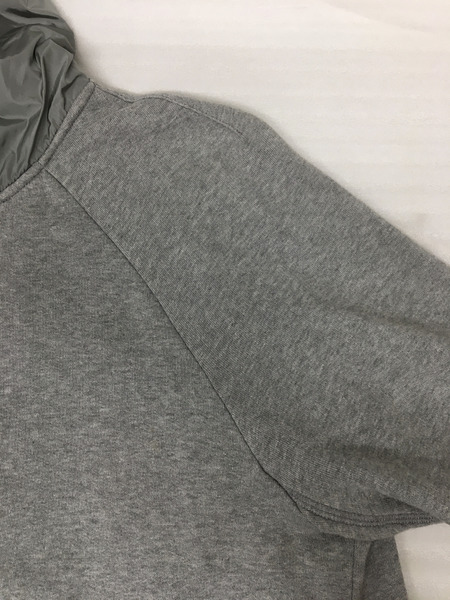 PRADA SPORTS/ナイロン切替/ジップパーカー（L)