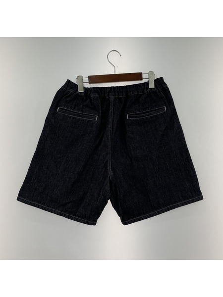 graphpaper 21SS Colorfast Denim Wide Chef Shorts GM211-40111