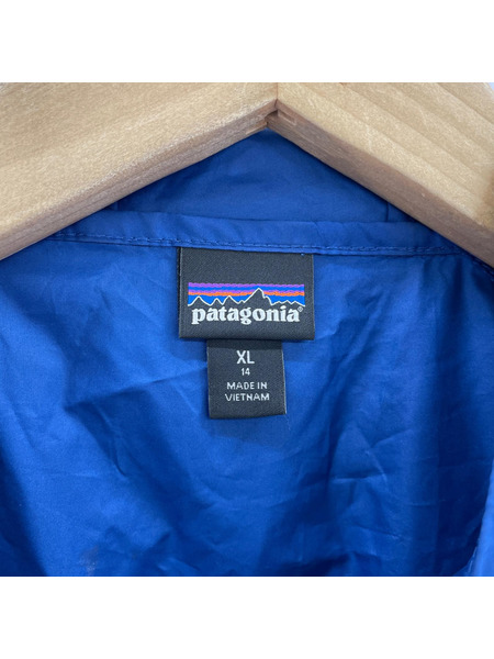 patagonia キッズ衣料 ナイロンジャケット (XL) ブルー