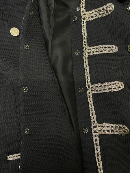 CHANEL 06ss ナポレオンジャケット 40 ブラック P28757V18249[値下]