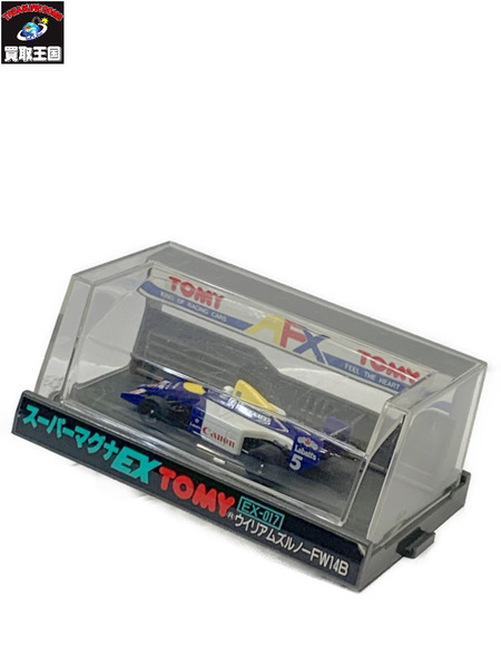 TOMY スーパーマグナEX EX-017 ウイリアムズルノー FW14B 開封品 動作未確認品 トミー 