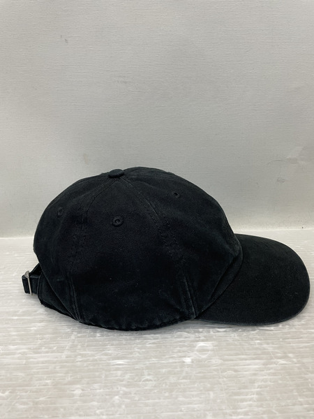 MM6 25SS ロゴ刺繍キャップ 黒 SH0TC0005-M35346