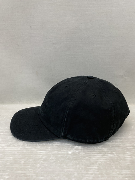 MM6 25SS ロゴ刺繍キャップ 黒 SH0TC0005-M35346