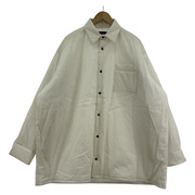 th. Padded Oversized Shirt パデッドシャツ 2 ホワイト