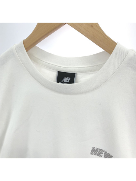 NEW BALANCE Reflection NB Logo Tee L ホワイト