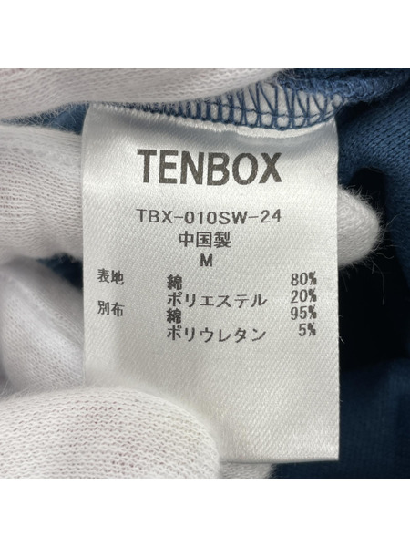 10匣 TENBOX Reversible Sweat クルーネックスウェット ブルー TBX-010SW-24