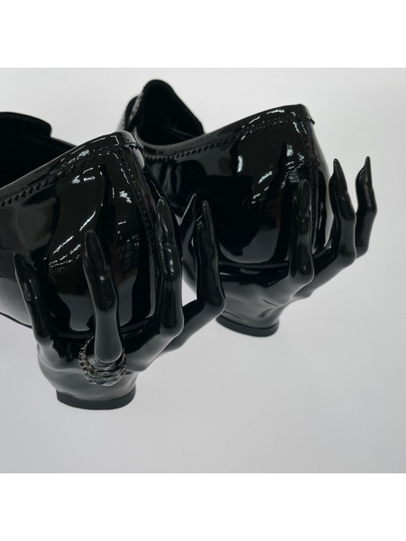 シューズ hazama×Ado  惹キズリ込マレル運命ノドレスローファー