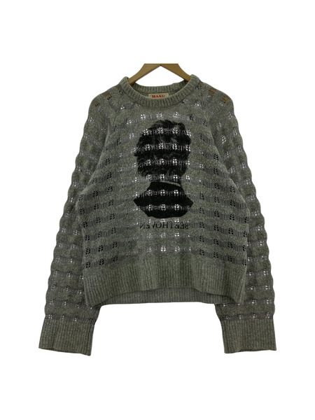 MASU ニット・セーター 22AW REVERSE BEETHOVEN SWEATER[値下]