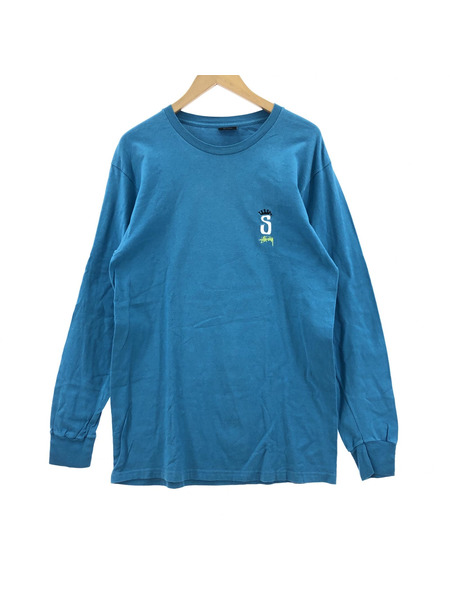 STUSSY Sロゴ L/S Tee sizeM