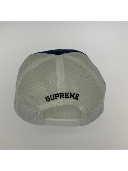 supreme terry mesh back 5-panel ブルー