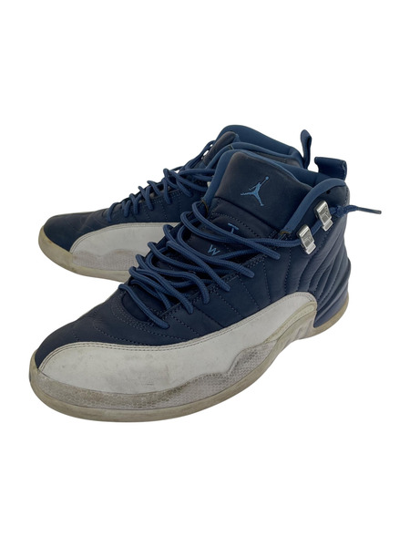 NIKE/130690-404/AIR JORDAN12 RETRO Indigo（28）